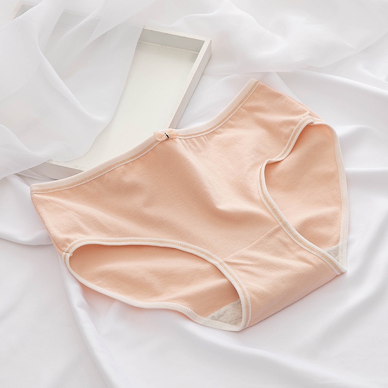 Quần Lót Cotton Nơ Tông Màu Solid Color QL16