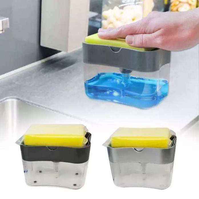 Hộp Đựng Dầu Rửa Bát 2 In 1 Thông Minh Tiết Kiện Dầu
