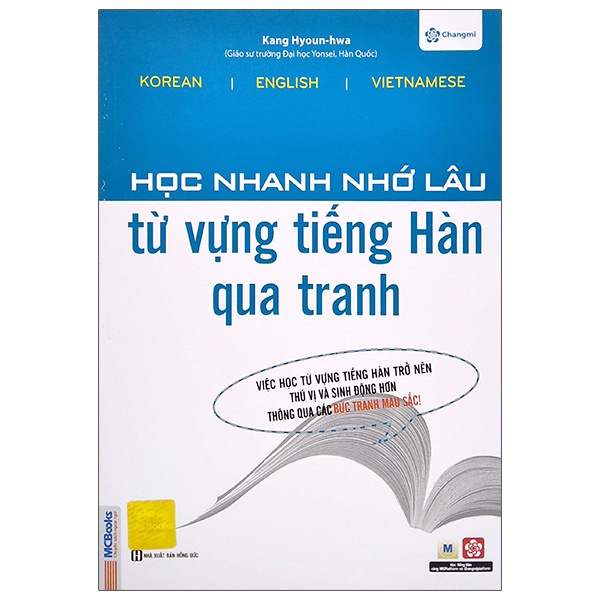 Sách Học Nhanh Nhớ Lâu Từ Vựng Tiếng Hàn Qua Tranh