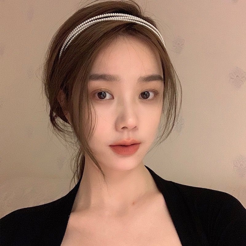 Băng Đô Đính Ngọc Trai Nhân Tạo Cho Bé Gái