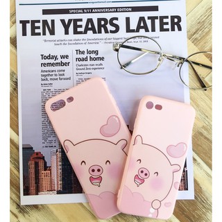 ỐP IPHONE  6 6s 7 8 Plus 6Plus X XS - Heo tim yêu thương siêu cute - Giá Rẻ