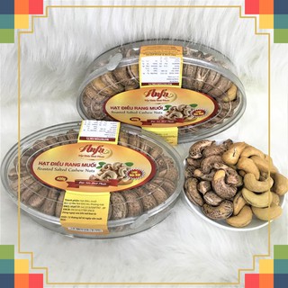 1 hộp hạt điều rang muối anfa loại a+ hộp 400gr