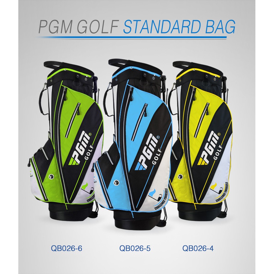 TÚI ĐỰNG GẬY GOLF CHÂN CHỐNG - PGM GOLF STANDARD BAG - QB026