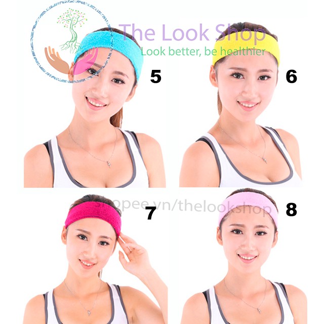 👸 Băng đô thấm hút mồ hôi