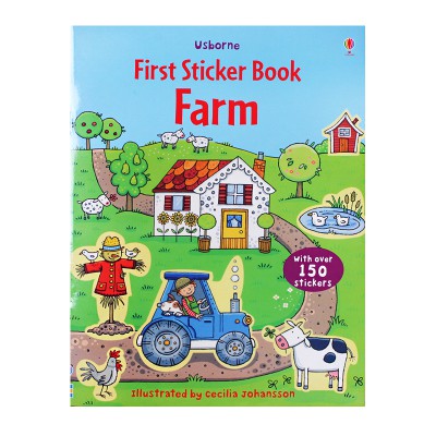 Dính dán - Usborne sticker book - Farm