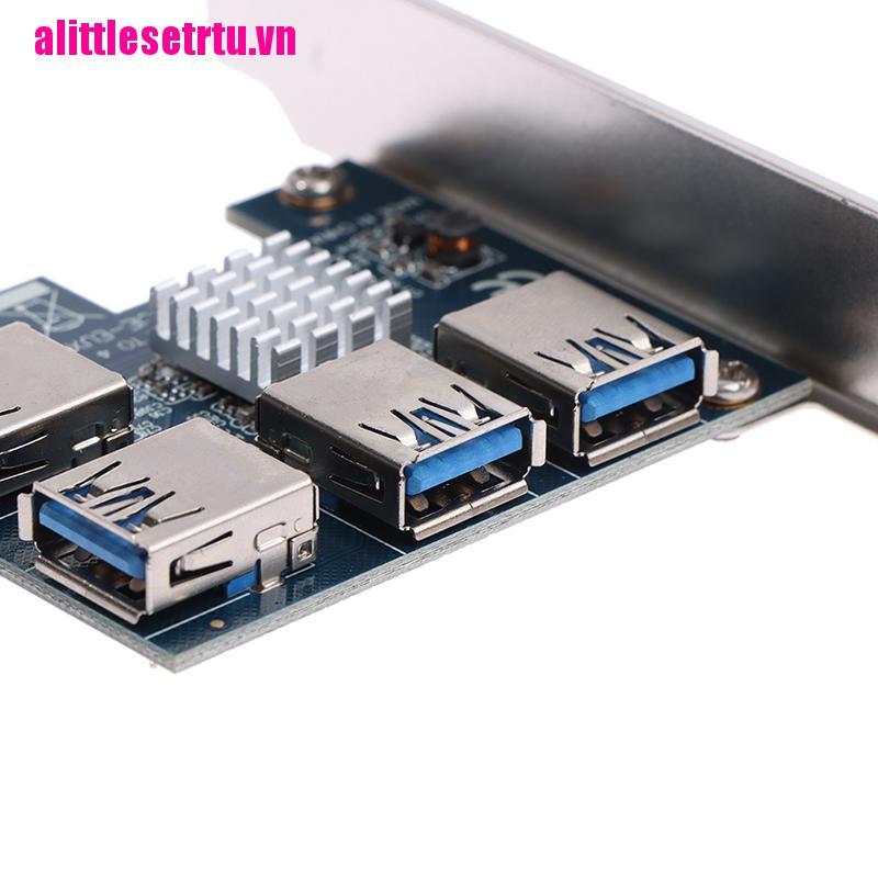 Bo Mạch Pci-E 1 4 Pci-Express Slot 1x Sang 16x Usb 3.0 | BigBuy360 - bigbuy360.vn