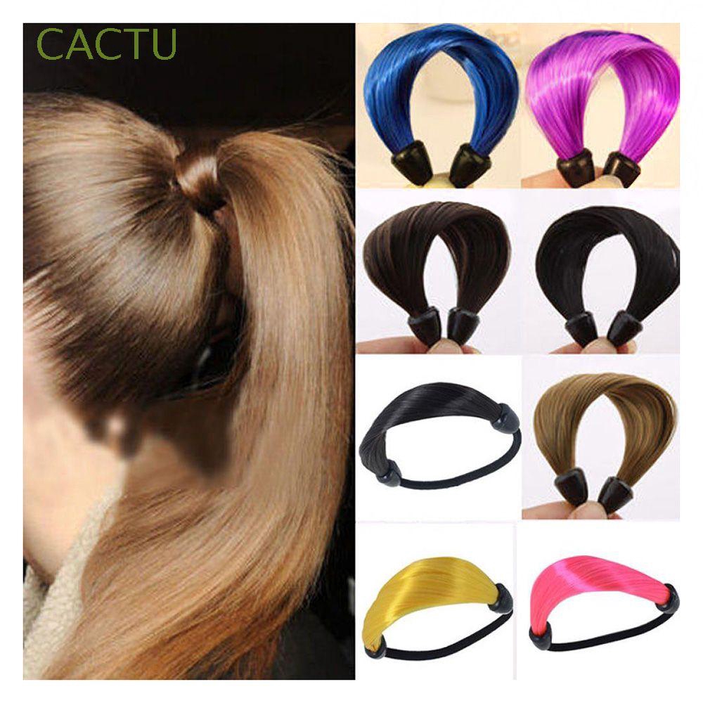 Dây buộc tóc nữ kiểu thẳng xòe chất liệu đàn hồi