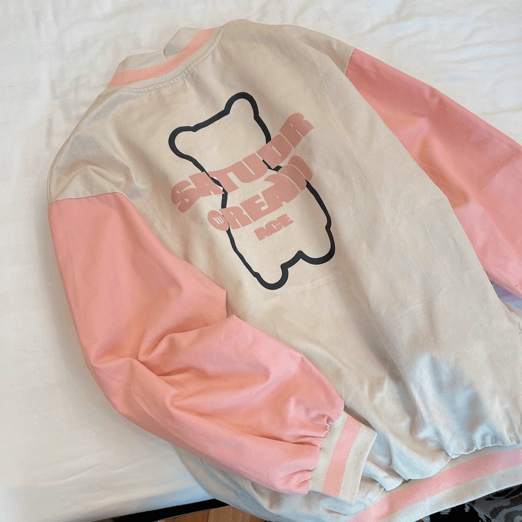 Áo khoác dù bomber nam nữ áo khoác nhẹ nam nữ cực đẹp in Gấu Unal dù 2 lớp thoáng mát TP214 [NewUnisex]