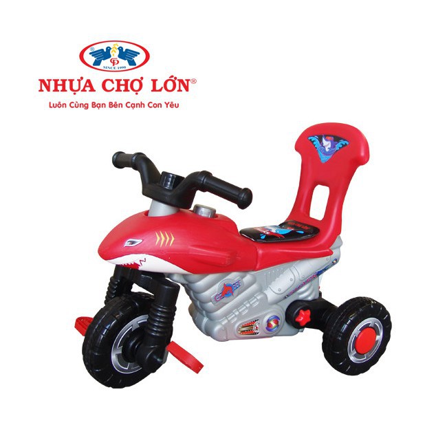 Xe 3 Bánh MoTo Nhựa Chợ Lớn Cao Cấp Việt Nam Cho Bé – Xe 3 Bánh Cho Bé