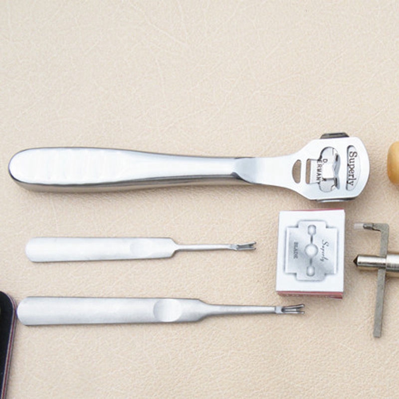 Bộ 18 dụng cụ làm đồ da handmade tiện lợi