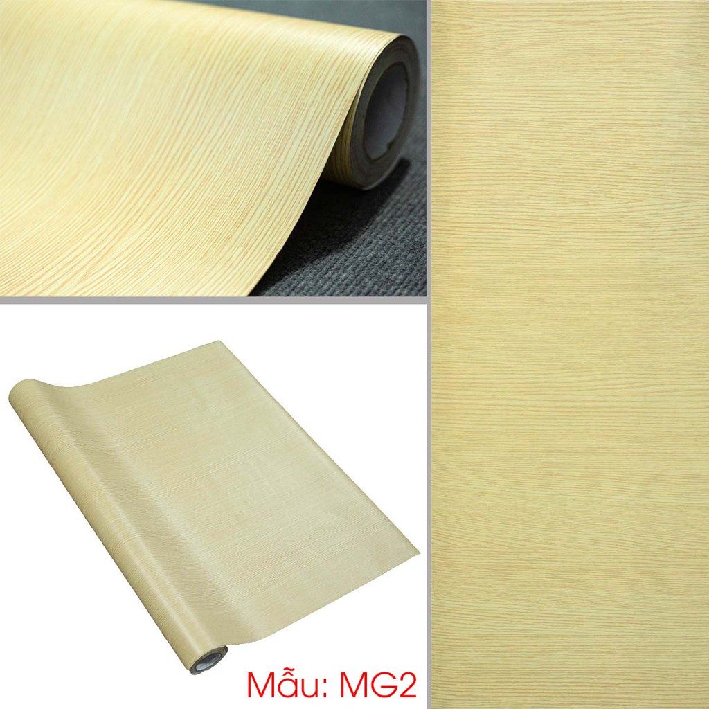 Giấy Decal Dán Tường - Giả Vân Gỗ - Có Sẵn Keo Bóc Dán, Chuyên Dán Tường, Tủ, Bàn Học (Khổ 1.2m)