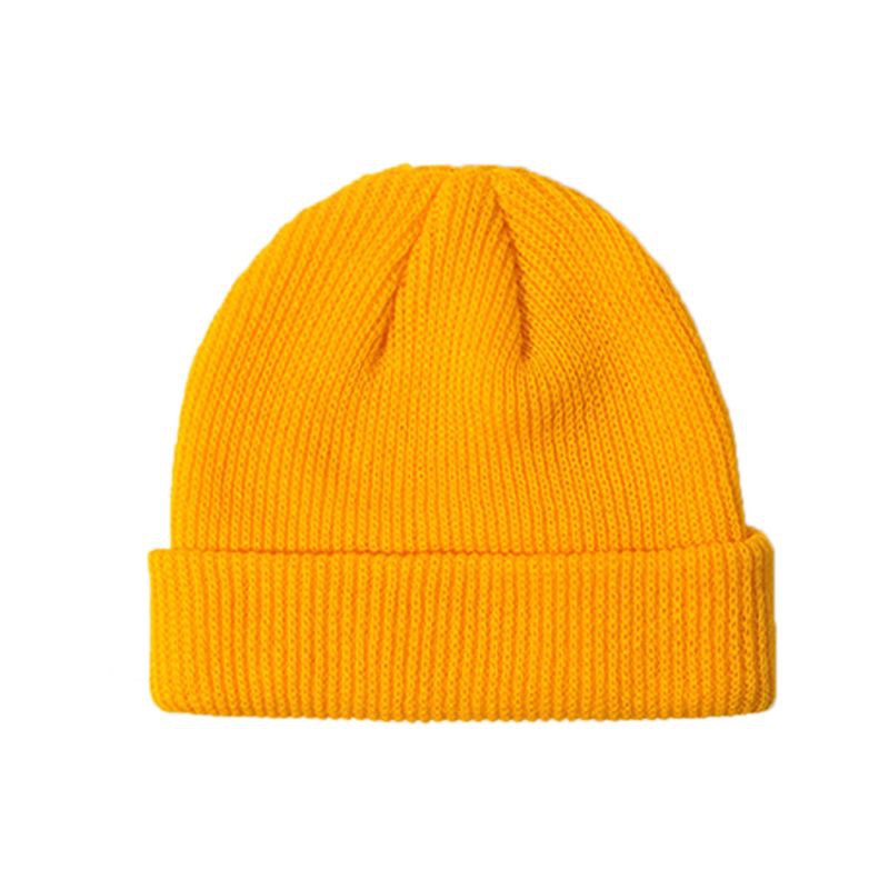 Mũ Len Beanie Phong Cách Retro 6 Màu Lựa Chọn