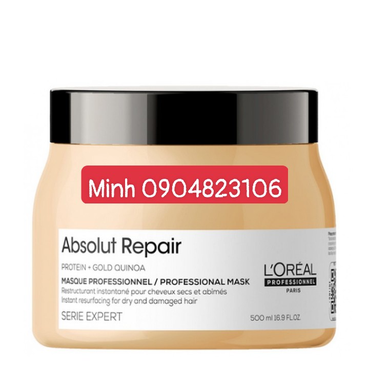 Hấp dầu dành cho tóc hư L'oreal 500ml