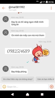 Cá chỉ vàng nha trang 500g