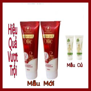 [ Hàng Chuẩn Cty ] Bộ 2 Hộp Gel Tan Mỡ Quế Olic