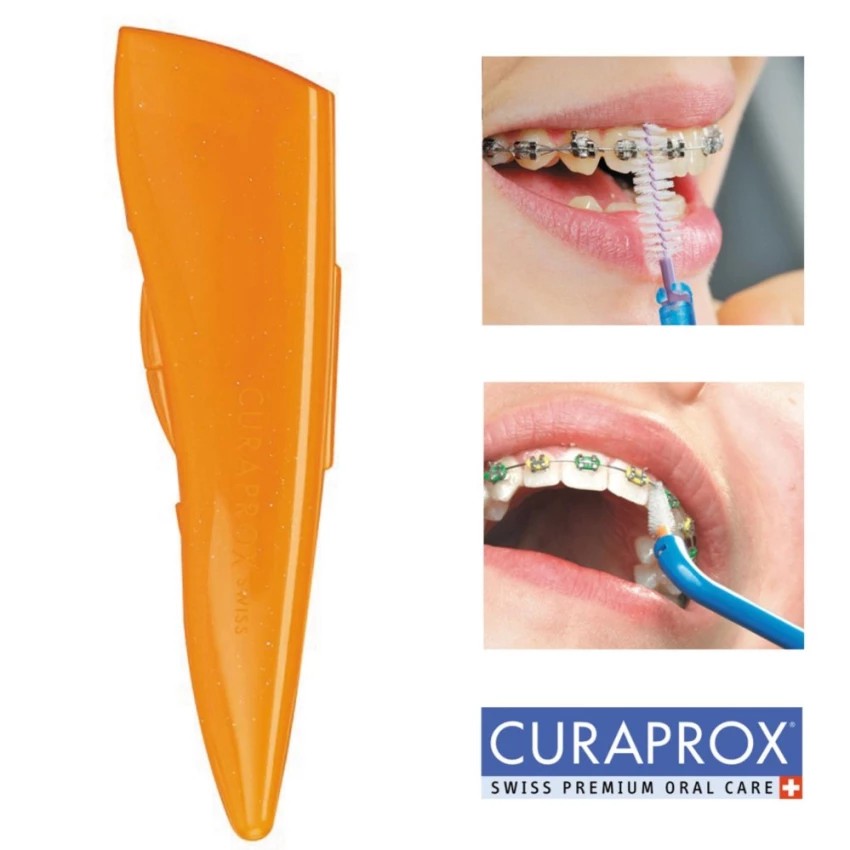 Bộ Tăm Kẽ Cho Răng Niềng Curaprox CPS Ortho Pocket Set