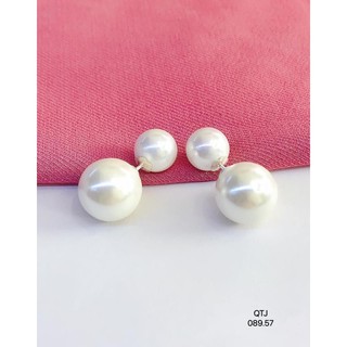 bông tai dior bạc 2 mẫu