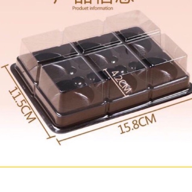 100c hộp đựng 6 bánh mã FG 335