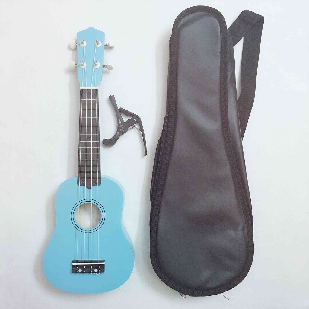 Đàn Ukulele Soprano size 21 Woim 35A15 tặng kèm capo nâng tông và bao da cao cấp - HÀNG CÓ SẴN