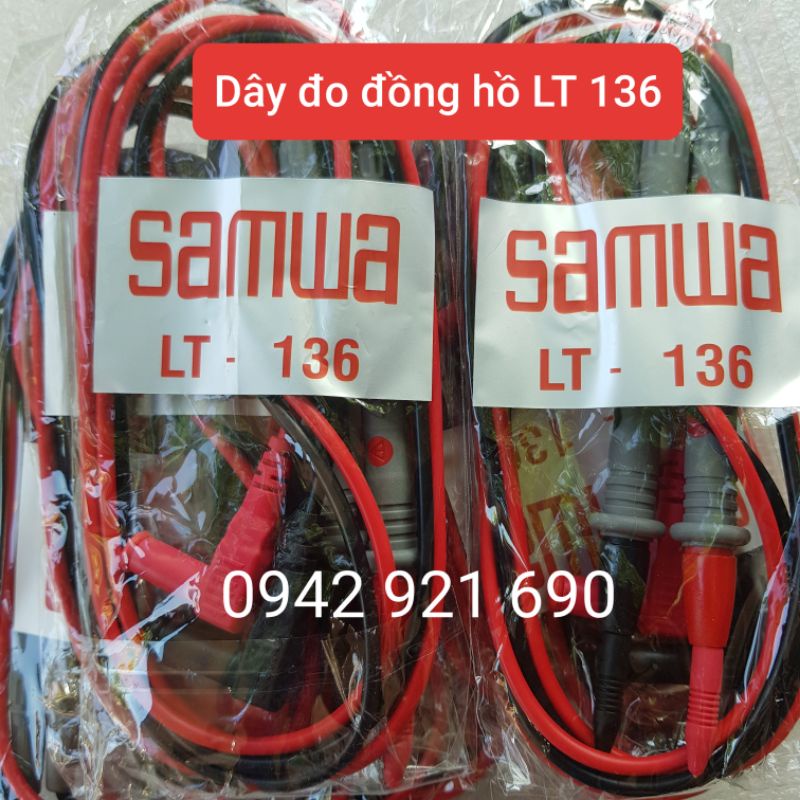 1 Đôi dây đo đồng hồ LT 136 phù hợp hầu hết các loại đồng hồ
