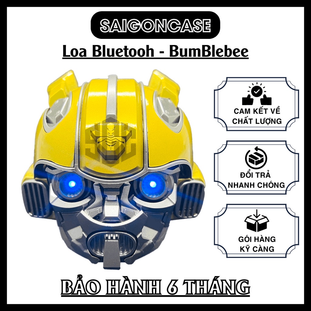 Loa bluetooth 5.0 Bumble Bee Decor độc đáo - Loabuetooth Đẹp (tặng kèm sạc và jack 3.5mm) MÃ LOA001