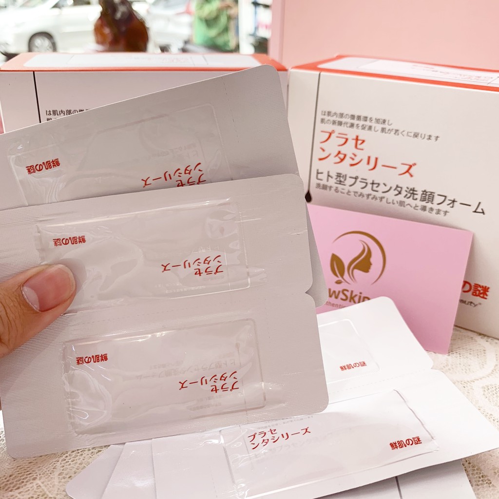 1 Gói Mặt nạ ủ trắng nhau RWINE BEAUTY Placenta Face Cleanser | BigBuy360 - bigbuy360.vn