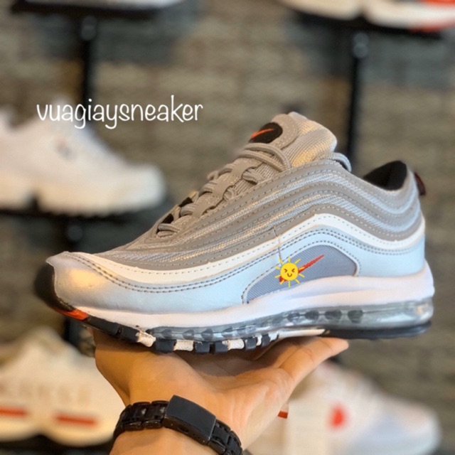 🔥 ẢNH THẬT 🔥 Giày Air Max 97 Bạc
