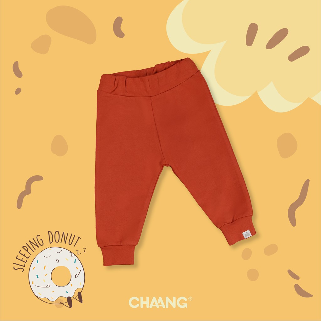 Quần dài Jogger cam CHAANG