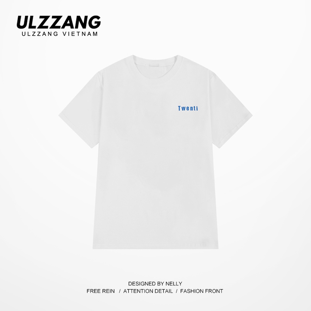 Áo thun nữ Ulzzang form dáng rộng tay lỡ unisex twenti