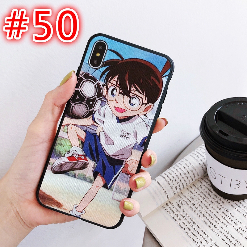 Ốp điện thoại TPU dẻo in họa tiết thám tử Conan hoạt hình cho Oppo A16K A76 A55 A95 4G A16 A74 4G A74 5G A54 A15S