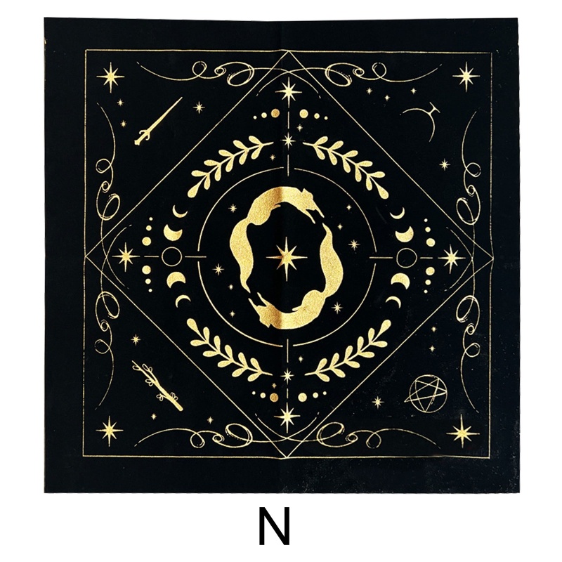 Khăn Trải Bàn Bói Tarot 19x19in Chất Lượng Cao Thẻ