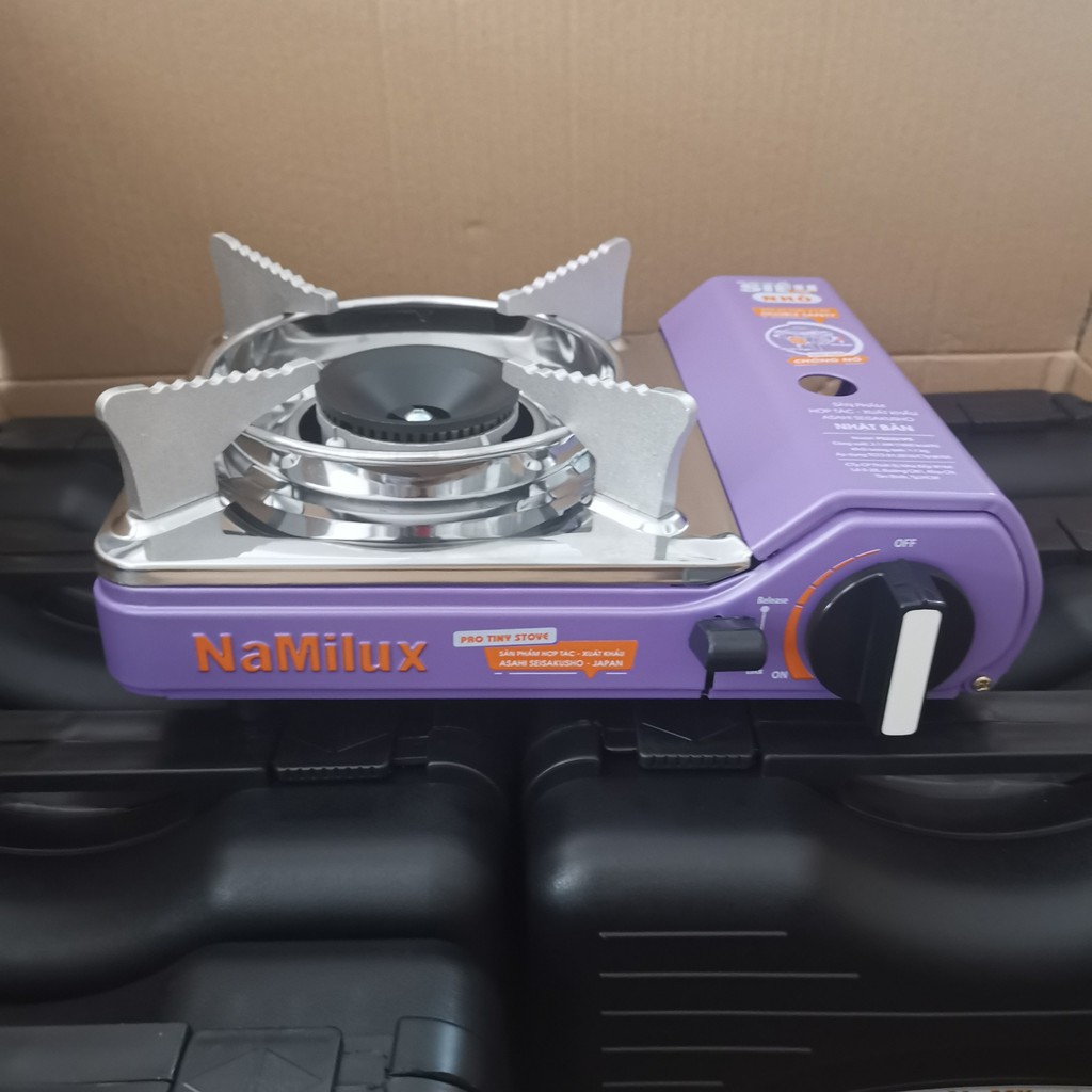 BẾP GAS MINI PRO TINY SIÊU NHỎ 2S 2221 PS - HÀNG HỢP TÁC NHẬT BẢN - THÍCH HỢP DU LỊCH VÀ CẮM TRẠI