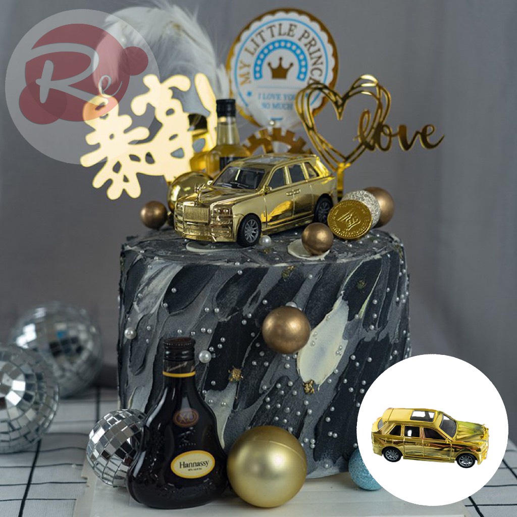 [SIÊU RẺ❤️] – Xe mô hình Rol-Royce - Trang trí bánh sinh nhật bánh kem