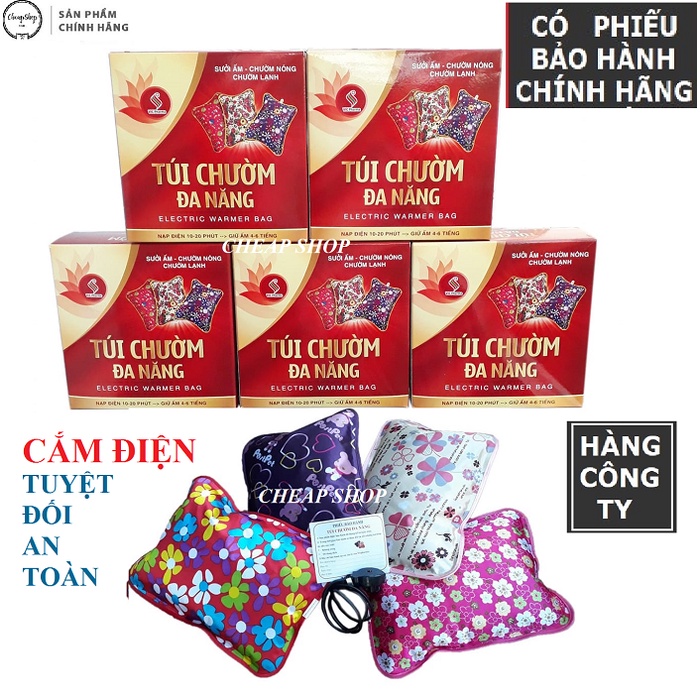 [Tuyển sỉ - Hàng cty Cắm điện] Túi chườm nóng, lạnh, Túi Sưởi Ấm Chân tay đa năng- THƯƠNG HIỆU VICPHARMA