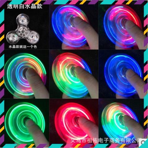 Con Quay Spinner Đồ Chơi Đèn Led Phát Sáng bằng nhựa độc đáo dành cho mọi lứa tuổi