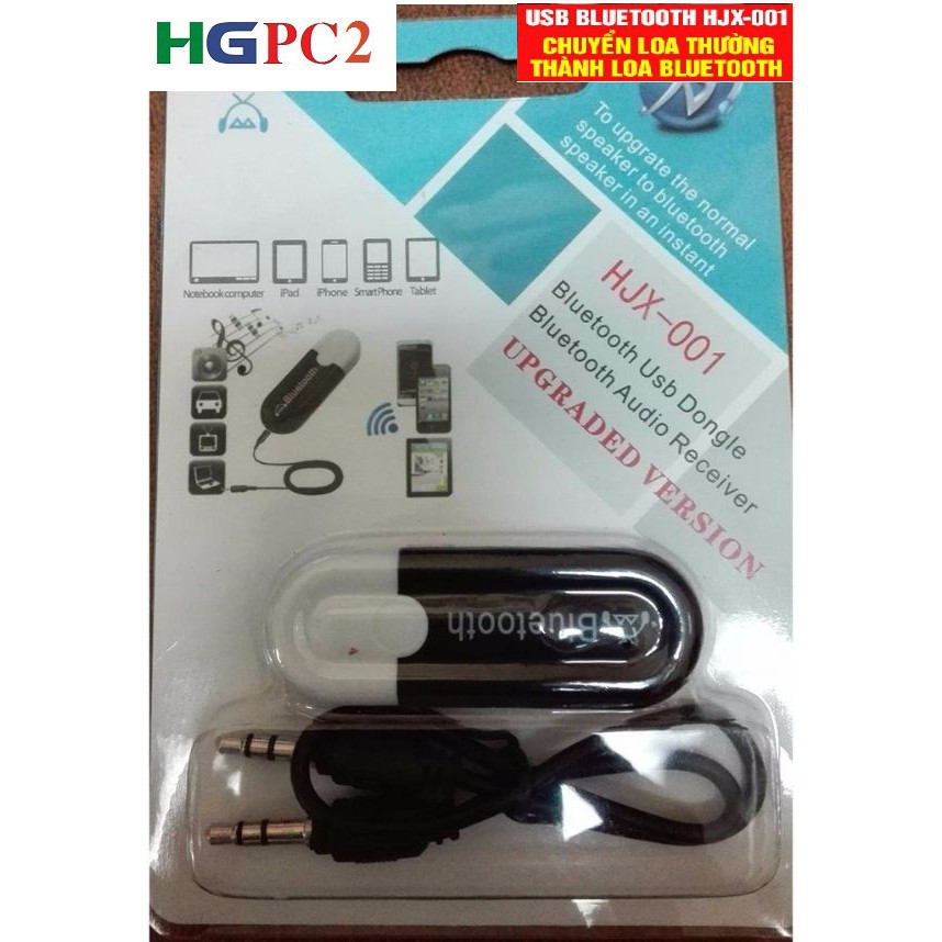 Usb Bluetooth HJX-001 Chuyển Loa Thẻ Nhớ Thành Loa Blutooth (loại tốt)