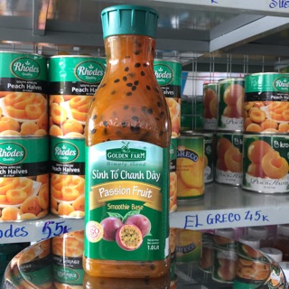 Sinh tố chanh dây golden farm