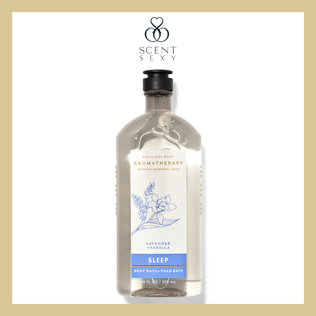 Sữa tắm Bath and Body Works Aromatherapy - Sleep Lavender Vanilla ( 295mL )