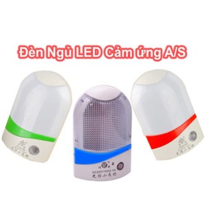 Đèn ngủ LED Hình Bầu Cảm Biến Sáng Tự Động 1W