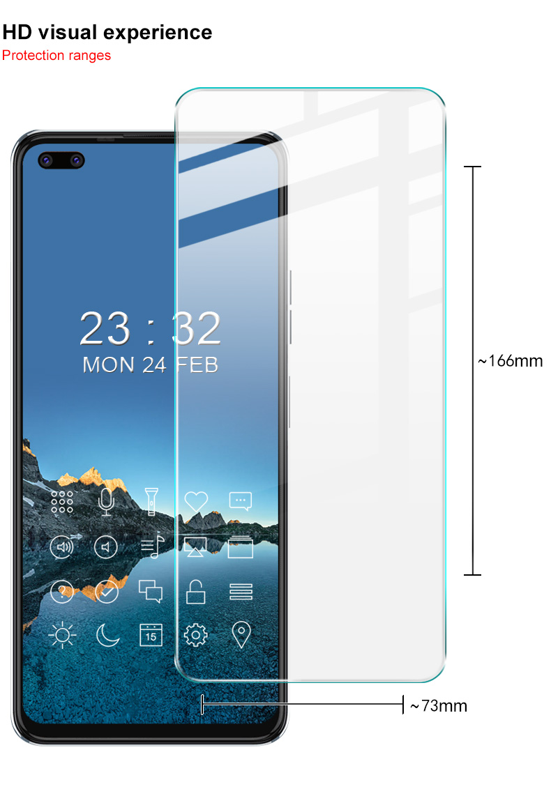 Kính Cường Lực Bảo Vệ Màn Hình Điện Thoại 9h Imak Tecno Camon16