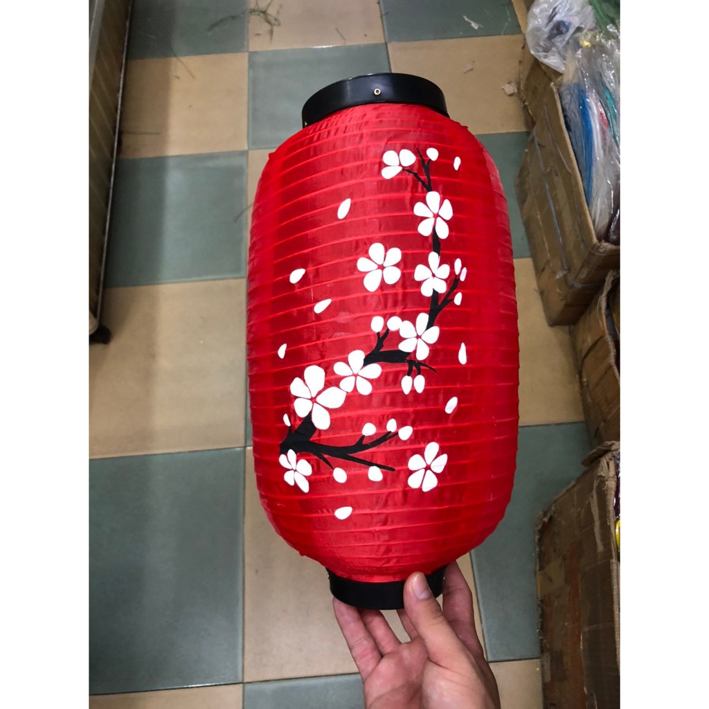 Đèn vải- đèn Nhật treo cổng- in 2 mặt
