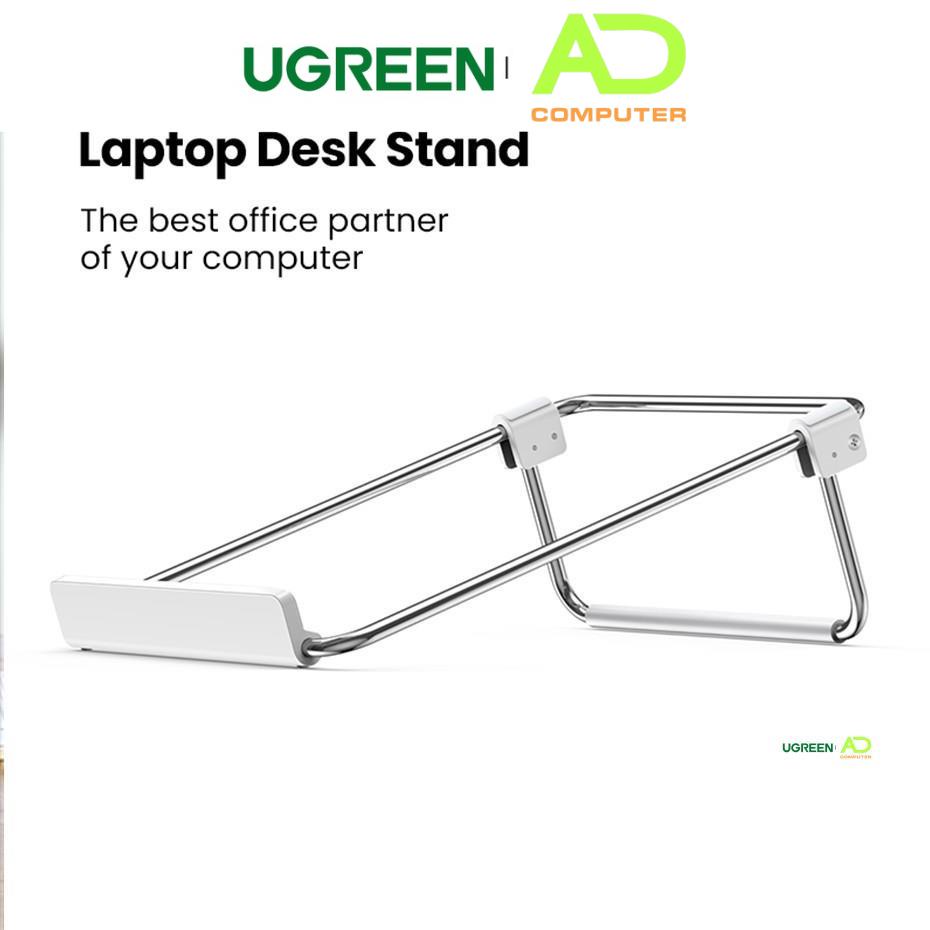 Giá đỡ laptop UGREEN LP230 Khung gấp gọn, thiết kế siêu nhẹ - Dễ dàng điều chỉnh độ cao - Hàng chính hãng