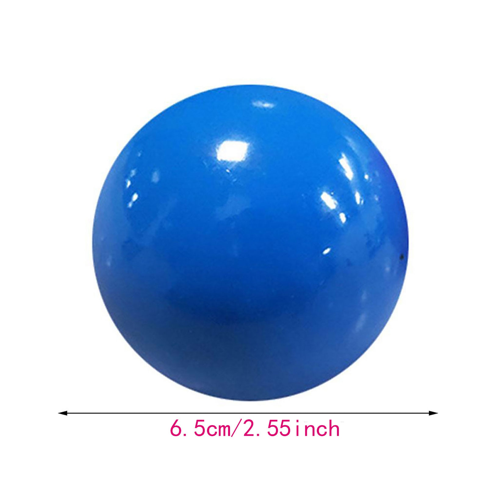 Set 4 quả bóng ném dính màu huỳnh quang đồ chơi chất lượng cao