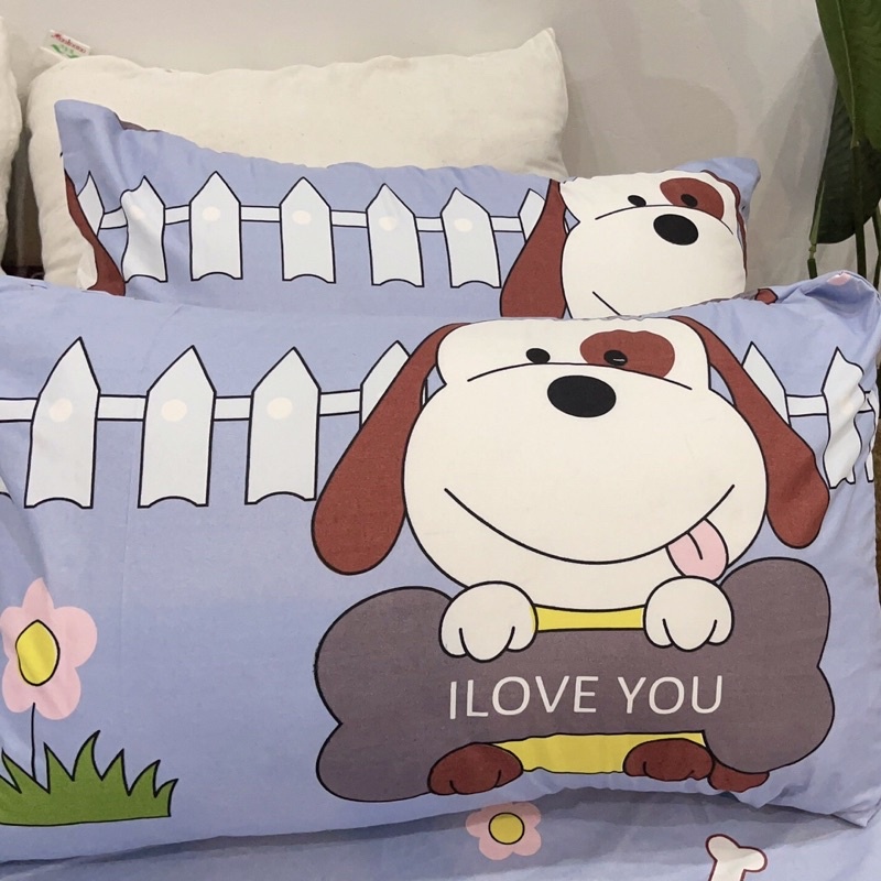 [Ảnh chụp thật]Combo 2 chiếc VỎ GỐI NẰM COTTON POLY (45x65) - Vỏ gối nằm cotton poly_vỏ gối đẹp,dễ thương | BigBuy360 - bigbuy360.vn