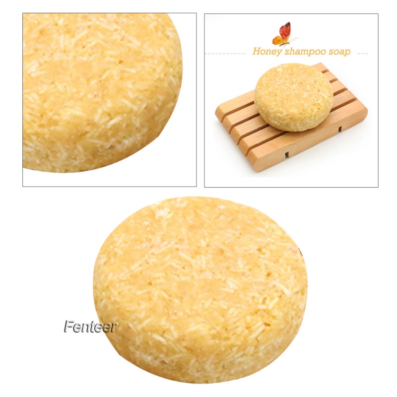 [FENTEER] 1x Soap Fragrance Solid Shampoo Bar Hair Growth Nourishing Natural Handmade