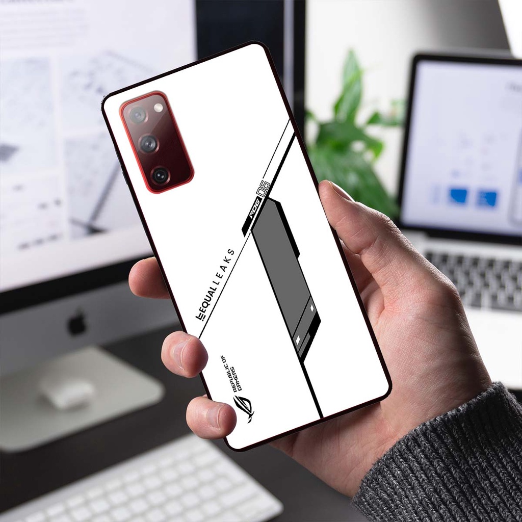 Ốp lưng điện thoại Samsung Galaxy S20 FE - Republic of Gamers, chất liệu kính cường lực