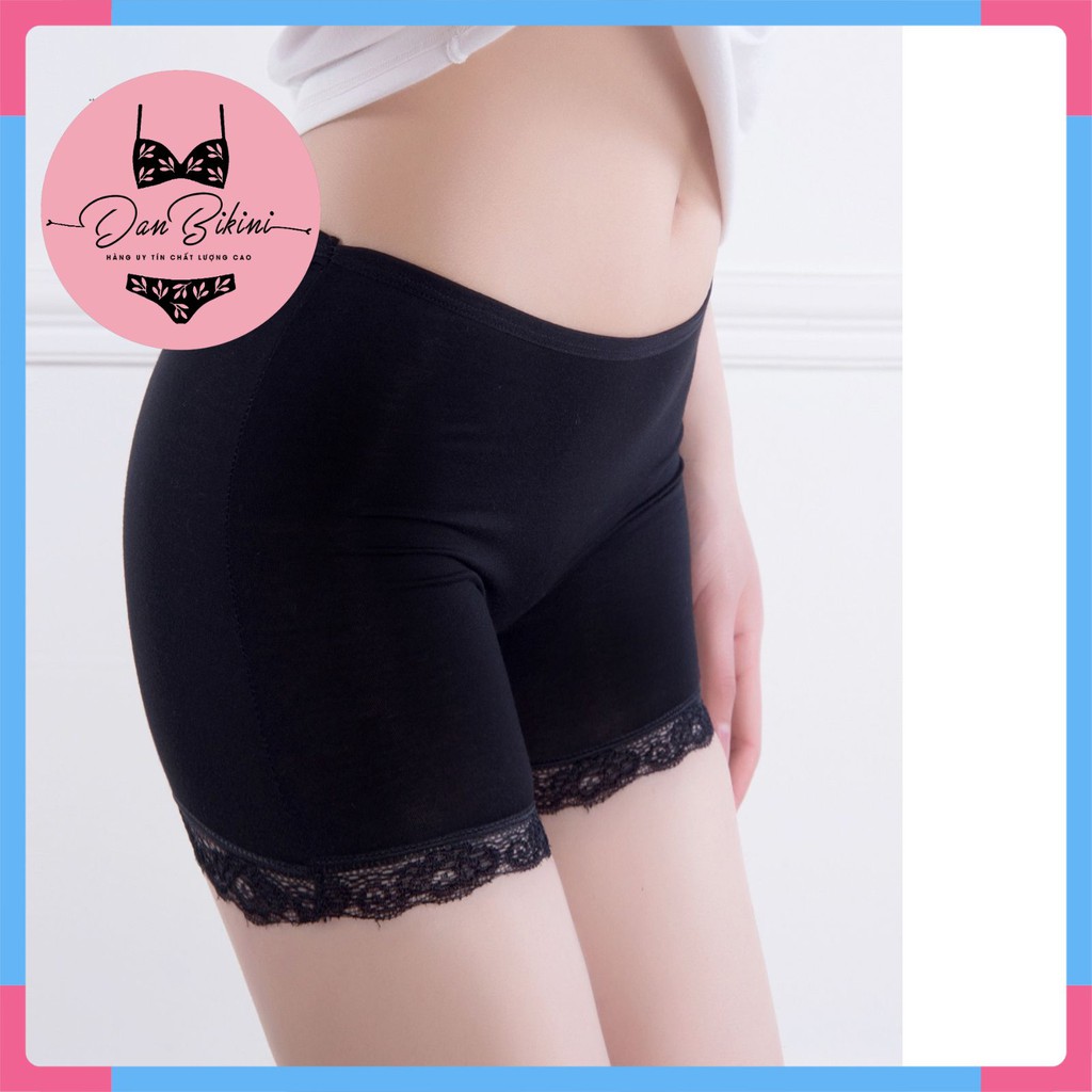 Quần Mặc Váy Nữ - Quần Lót Nữ chân ren mỏng nhẹ nhàng - mềm mại siêu thoáng tiện lợi DAN STORE Mã 808