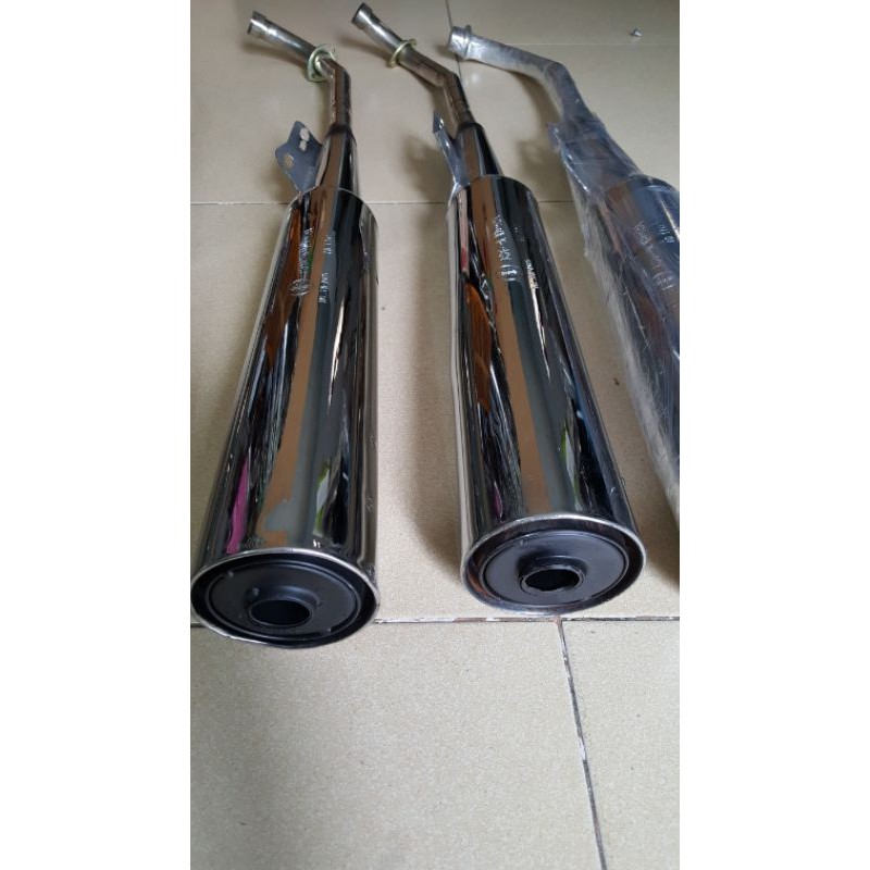 Pô wave 110 giả zin dành cho các dòng Honda wave alpha nhỏ và wave thái 110 lắp như zin không cần chế msp 0174