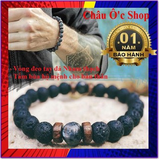Vòng Đeo Tay Nam Giới Đá Phong Thủy Hợp Mệnh Thổ, Mệnh Hỏa - Xua Đuổi Vận Khí Bảo Vệ Bản Thân