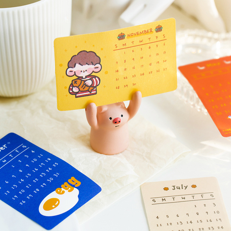 Sticker Dán Tường Hình Lịch Ngày Tháng Năm 2021